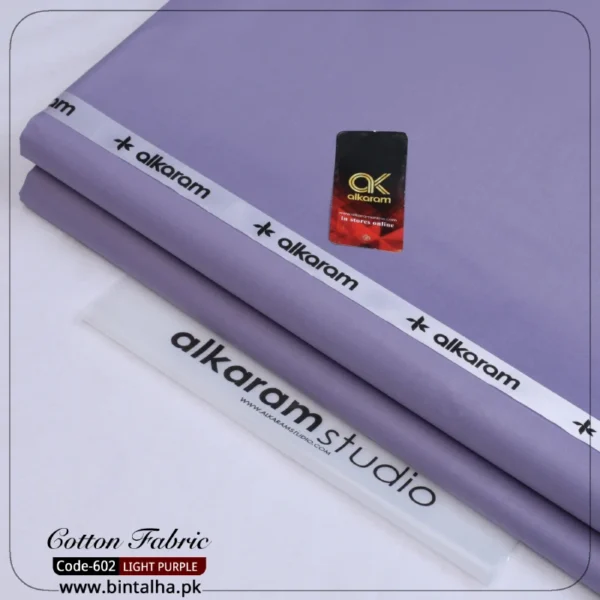Al Karam Cotton-Light-Purple-602