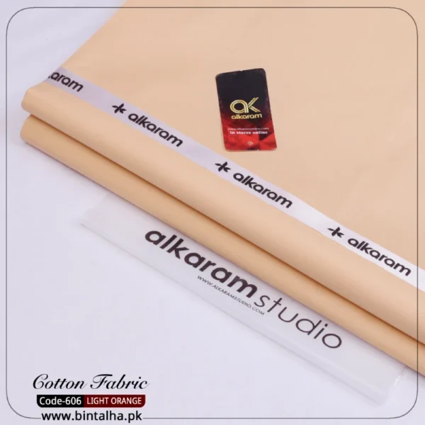 Al Karam Cotton-Light-Orange-606