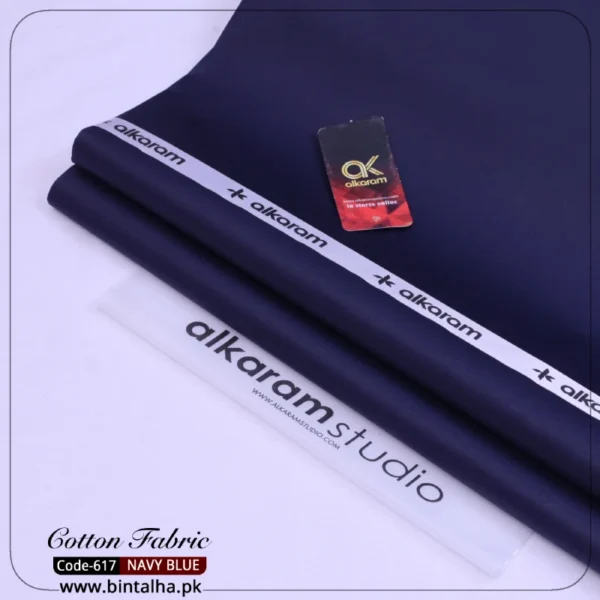 Al Karam Cotton-Navy-Blue-617